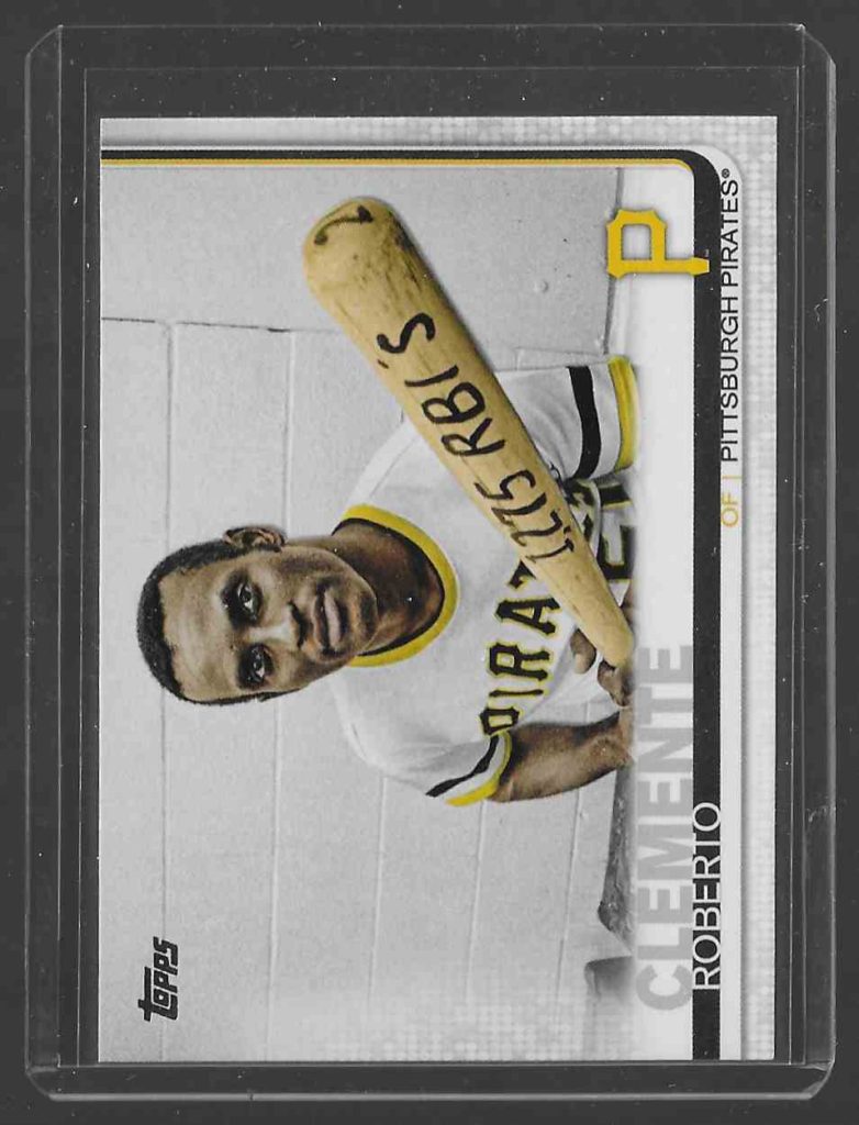 2019 Topps 253 Roberto Clemente Base Set Legend Variation